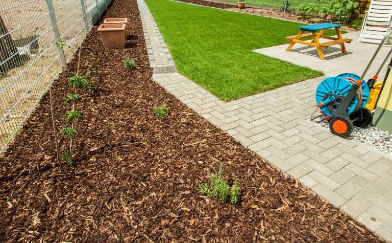 Pine Bark Mulch Installation in Ventura County, CA